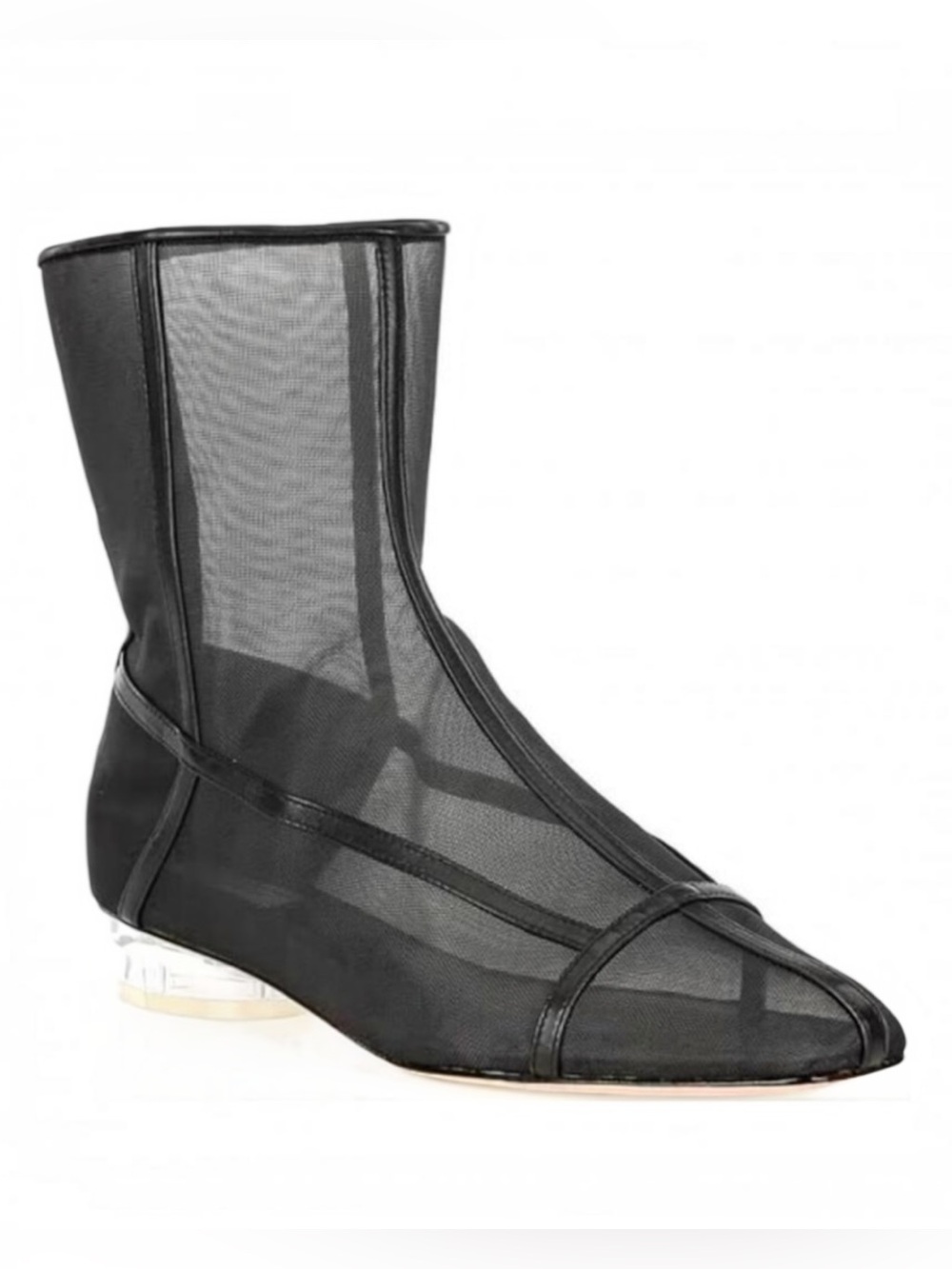 Antonio Melani × Elizabeth Damrich Femme Cage Mesh Booties